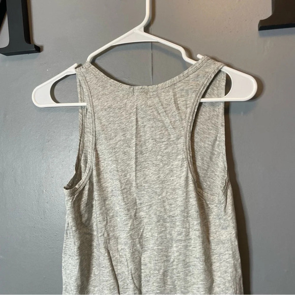 JCrew heather gray vneck tank top women’s size small - Picture 8 of 9